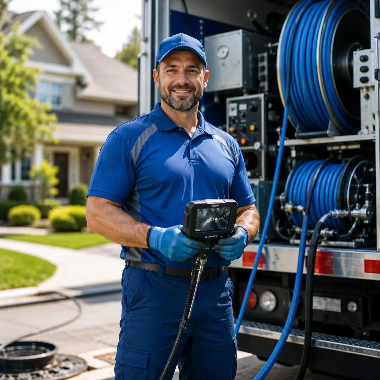 Local outdoor drain cleaning specialists in Bucks, AL